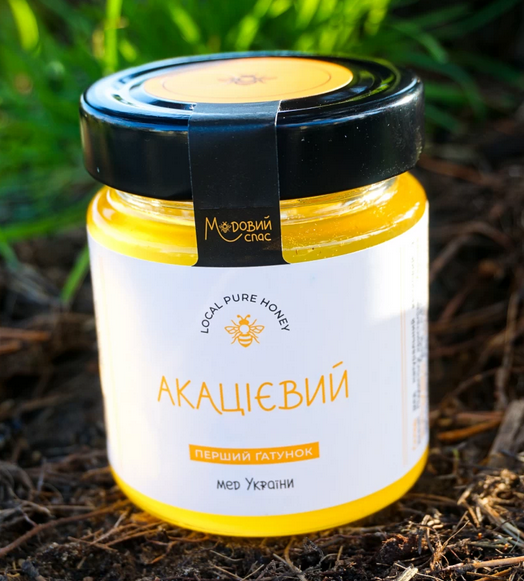 ACACIA HONEY has a very subtle taste and delicate aroma. 240g.